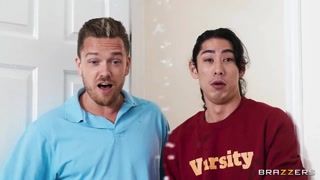 Brazzers - Lil Asian Lulu Chu Needs 2 Dicks to Feel Full